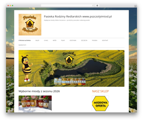 Tiny Framework WordPress page theme - pszczolyimiod.pl