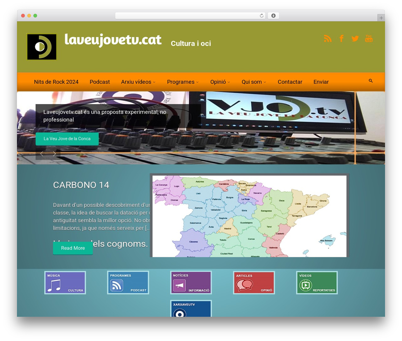 WordPress theme evolve - laveujovetv.cat WordPress theme evolve - laveujovetv.cat