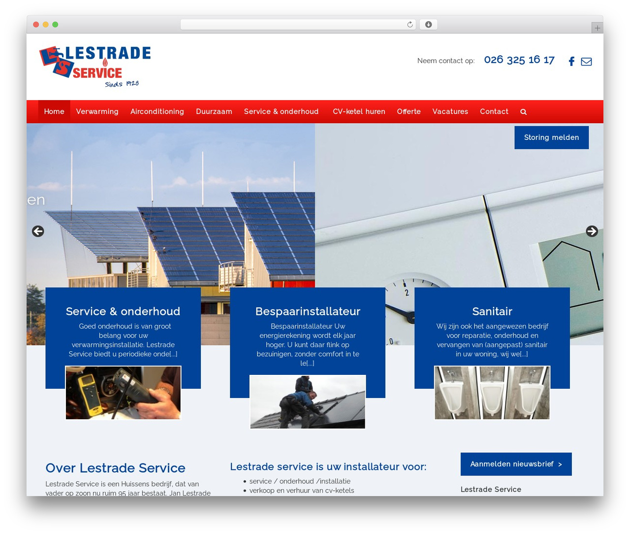 WordPress theme New Lestrade - lestrade.nl
