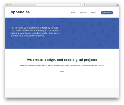 Appendier WP theme - appendier.com