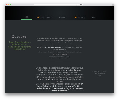 Sticky buttons pro WordPress plugin - sansraisonapparente.fr