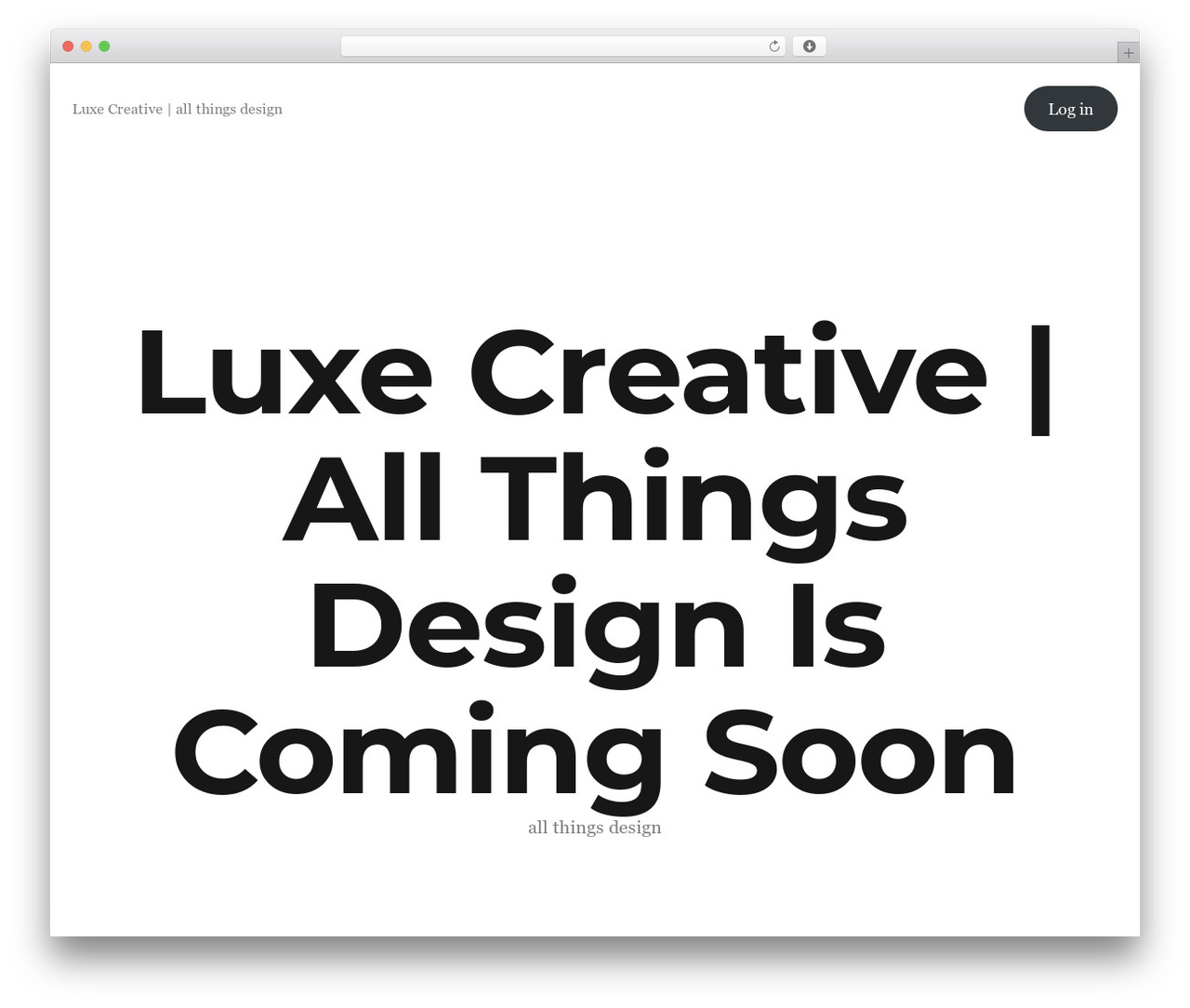 Capri WordPress theme - luxecreative.ca