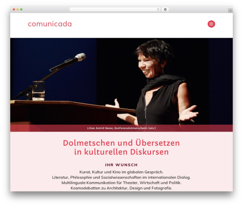 Comunicada WP theme - comunicada.de