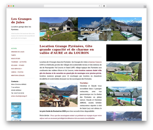 DW Minion WordPress theme - location-grange-pyrenees.com/fr