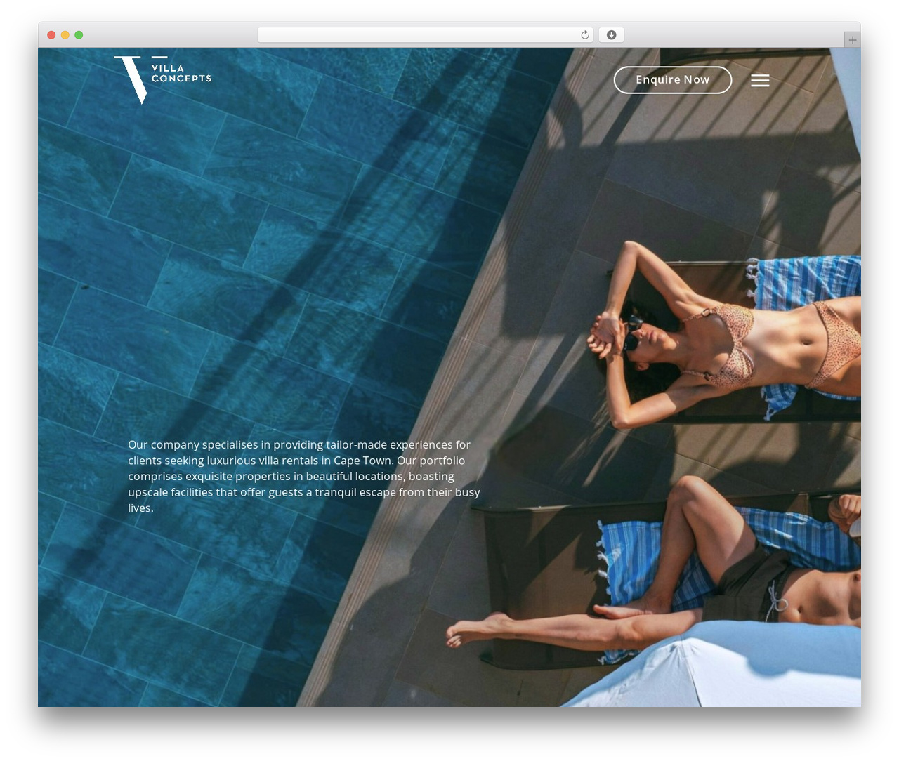 Hello Elementor WordPress theme - villaconcepts.com