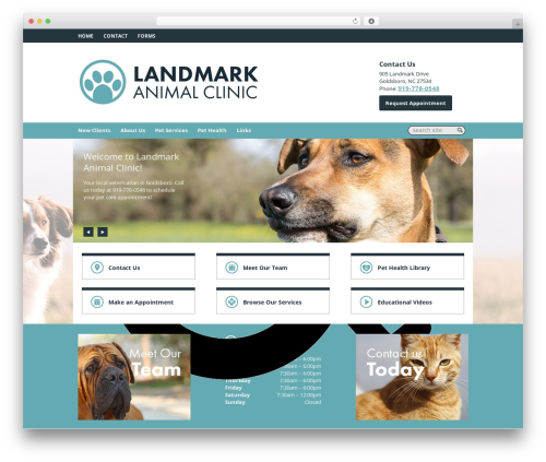 Lifelearn (Theme 7) premium WordPress theme - landmarkvet.com