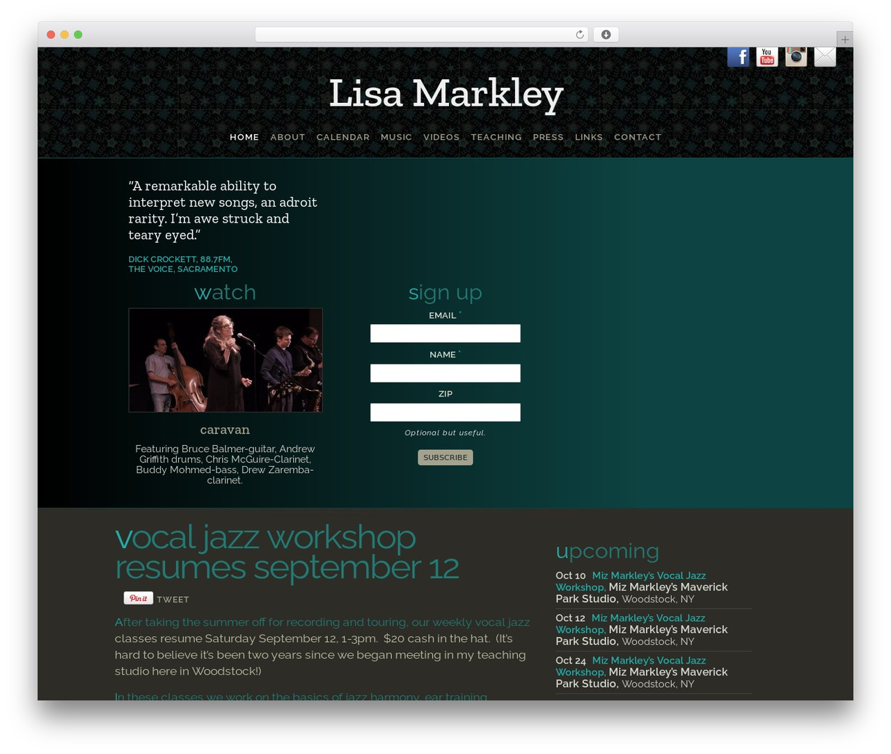 Miz Markley WordPress theme - lisamarkley.com Miz Markley WordPress theme - lisamarkley.com