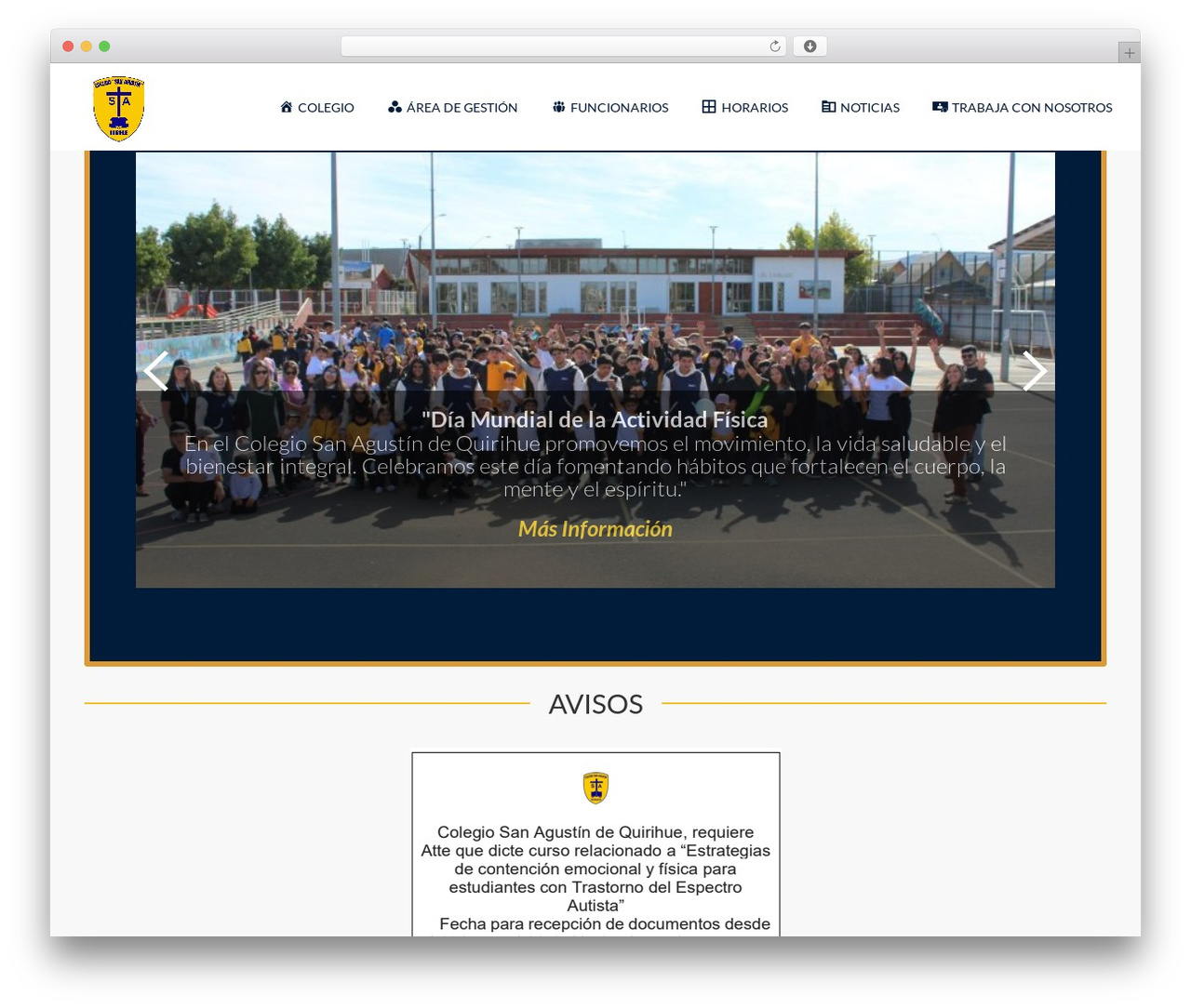 Smarty theme WordPress - csaq.cl
