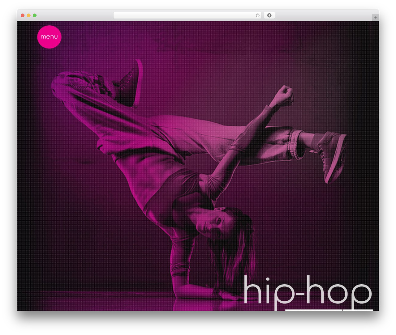 Studio8 WordPress page theme - liladance.gr