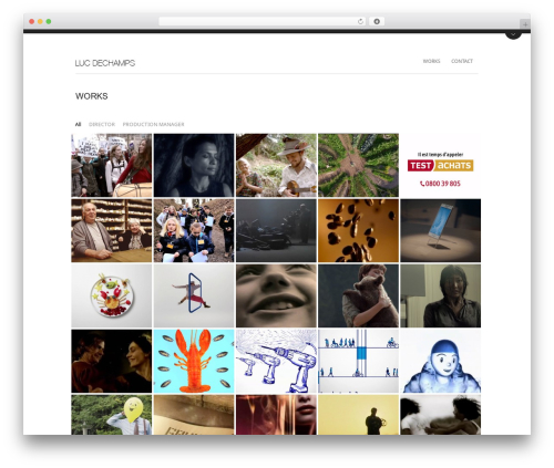 Theme WordPress Aware - lucdechamps.com