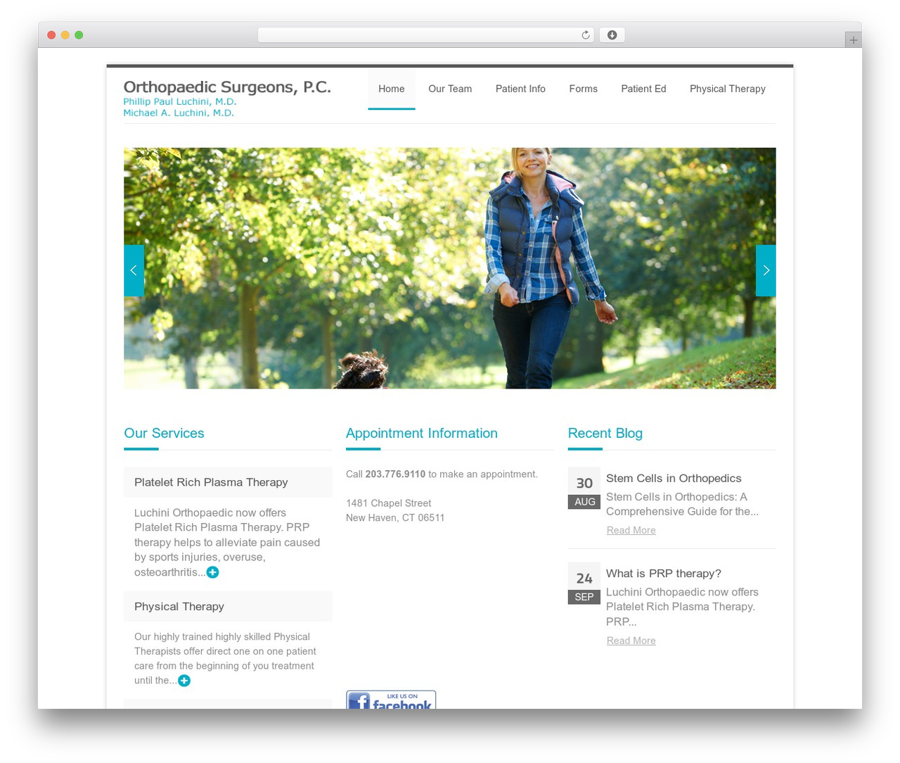 Theme WordPress Crevision - luchiniortho.com
