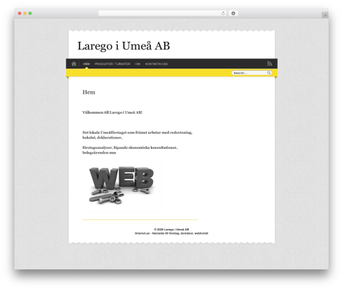 Theme WordPress Crisp - larego.se