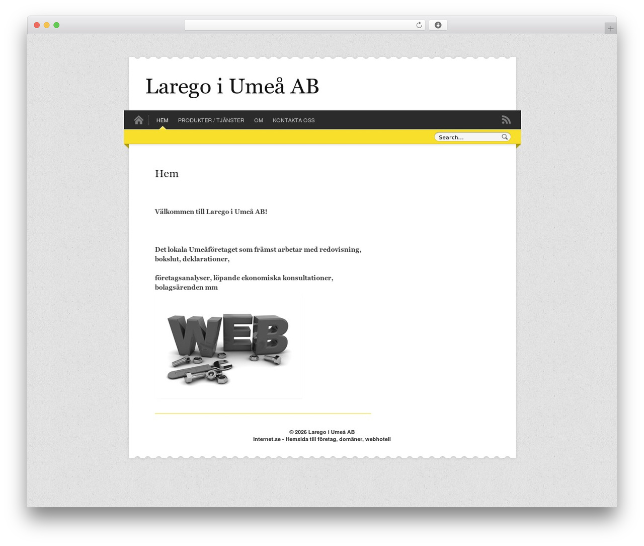 Theme WordPress Crisp - larego.se