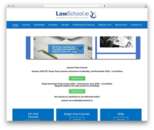 Screets lc WordPress plugin - lawschool.ie