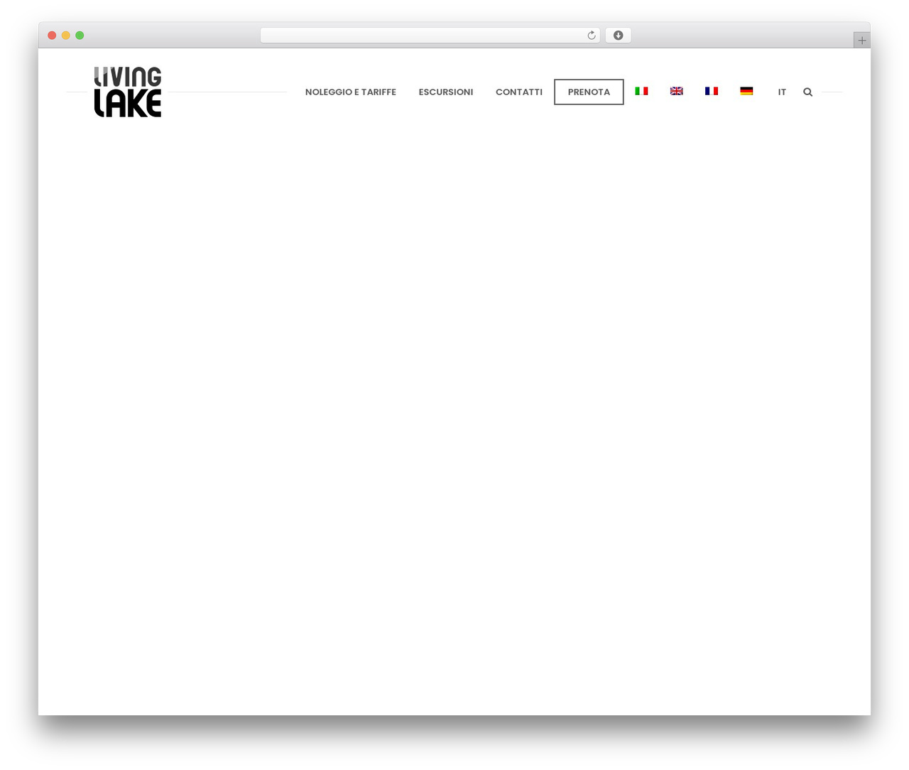 Theme WordPress Nixe - livinglake.it