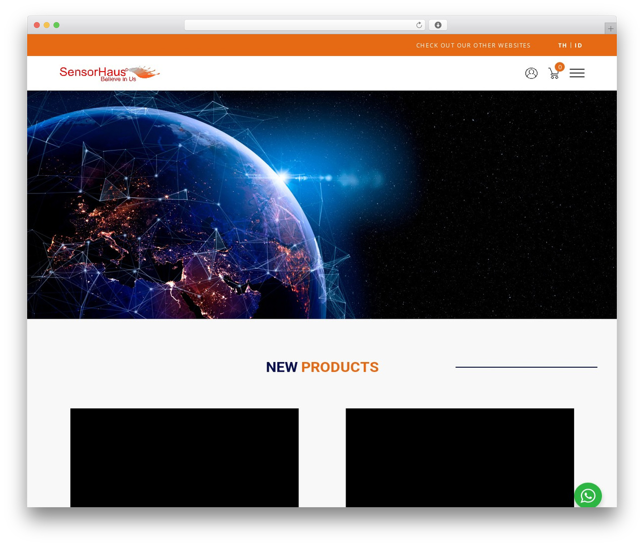 Theme WordPress SensorHaus - sensorhaus.com