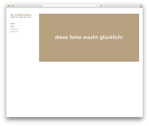 Touchfolio top WordPress theme - lizmuelleneisen.de