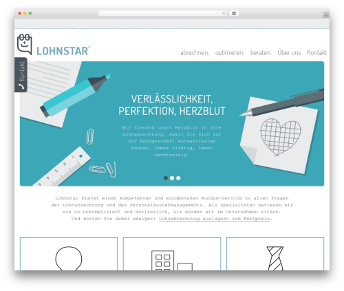 WordPress theme LOHNSTAR - lohnstar.de