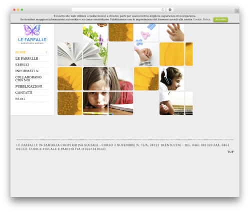 WordPress theme Socha Responsive Theme - lefarfalleinfamiglia.com