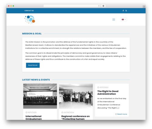 WordPress theme aom - ombudsman-med.org