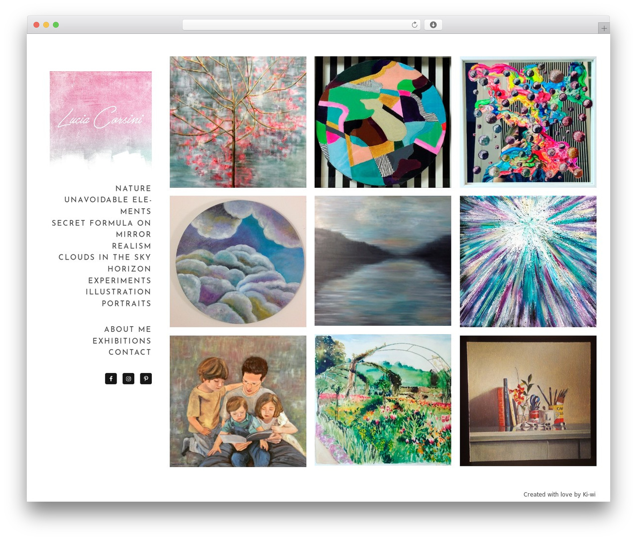 WordPress theme Emily - luciacorsini.es