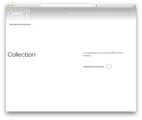 WordPress website theme PARLA - parladesign.com