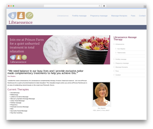 WP theme Celestial - libraessence.com