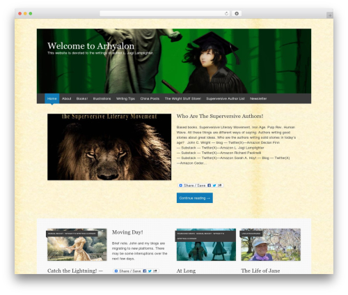 WP theme Expound - ljagilamplighter.com