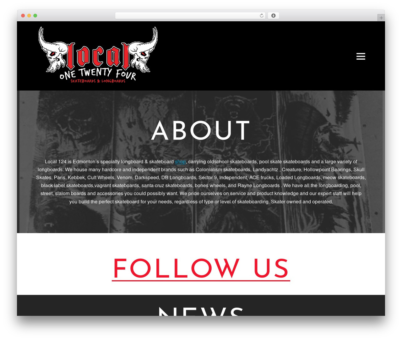 Best WordPress theme Themify Flat - local124.com