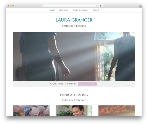 Birch theme WordPress - lauragranger.com