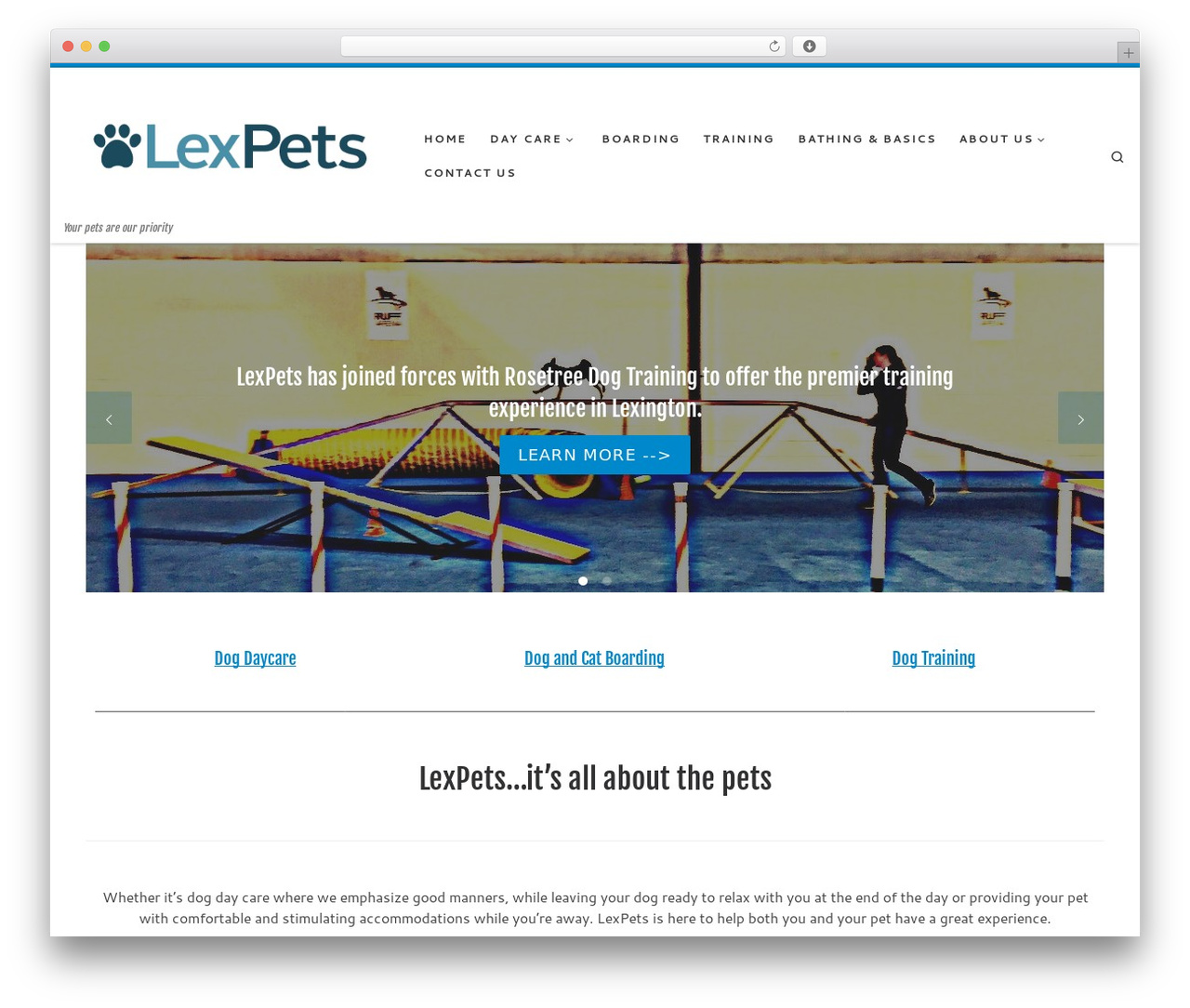 Customizr WordPress theme - lexpets.com Customizr WordPress theme - lexpets.com