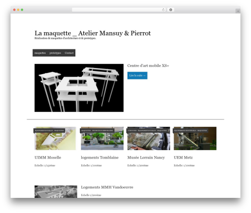 Expound WordPress theme design - lamaquette.fr