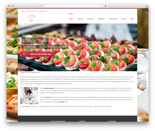 L'etoile theme WordPress - letoile.nl