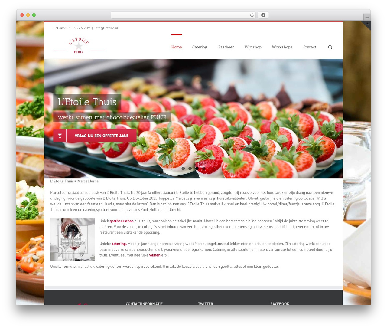 L'etoile theme WordPress - letoile.nl L'etoile theme WordPress - letoile.nl