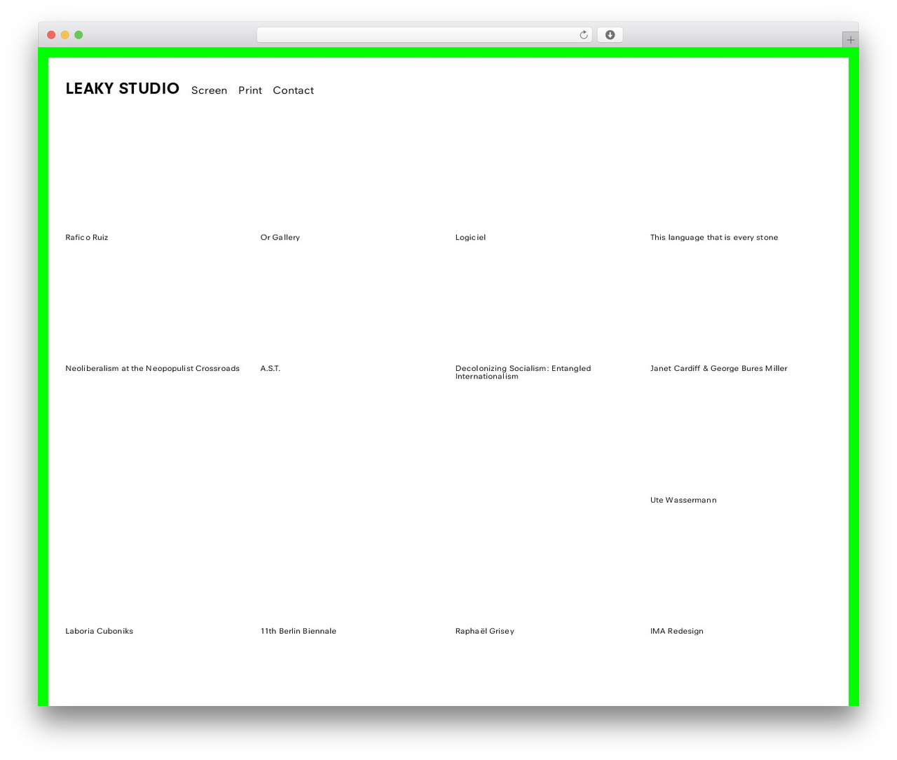 Leaky Studio WordPress theme - leakystudio.com Leaky Studio WordPress theme - leakystudio.com