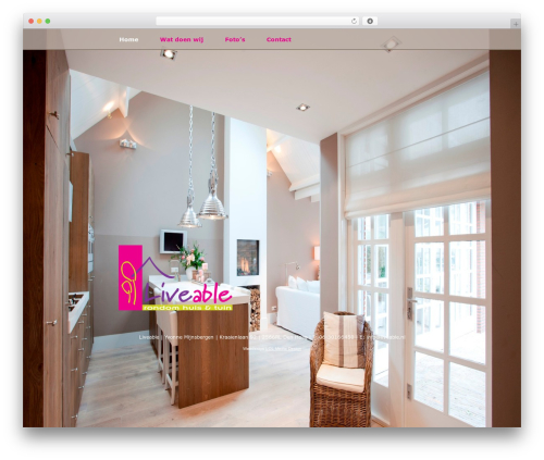 Full page full width backgroud slider WordPress plugin - liveable.nl