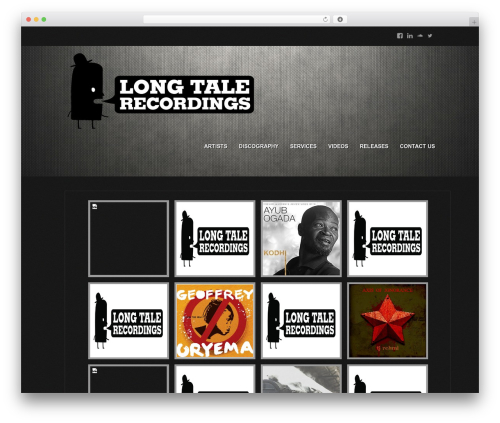 Musicpro theme WordPress - longtalerecordings.com