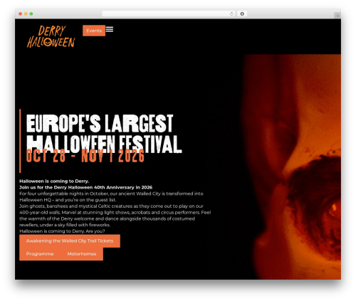 ProfileTree WordPress theme - derryhalloween.com