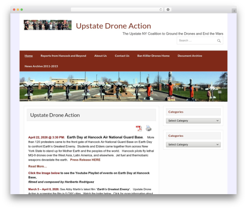 Courage pro WordPress plugin - upstatedroneaction.org