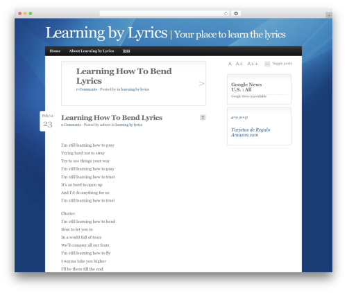 Amazon affiliate link localizer WordPress plugin - learningbylyrics.com