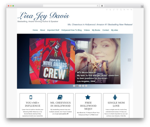 Theme WordPress Isis Pro - lisajeydavis.com Theme WordPress Isis Pro - lisajeydavis.com
