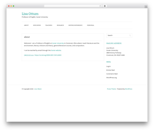 Theme WordPress Prana - lisaottum.com Theme WordPress Prana - lisaottum.com