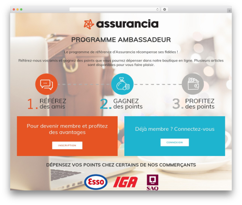 Userpro WordPress plugin - ambassadeursassurancia.ca