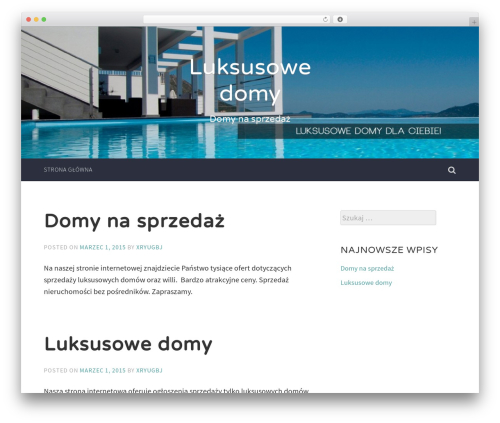 WordPress theme Accent - luxuryproperty.pl