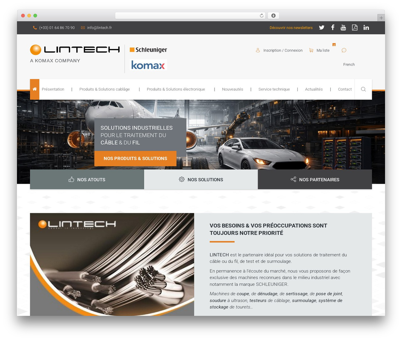 WordPress theme Ample - lintech.fr