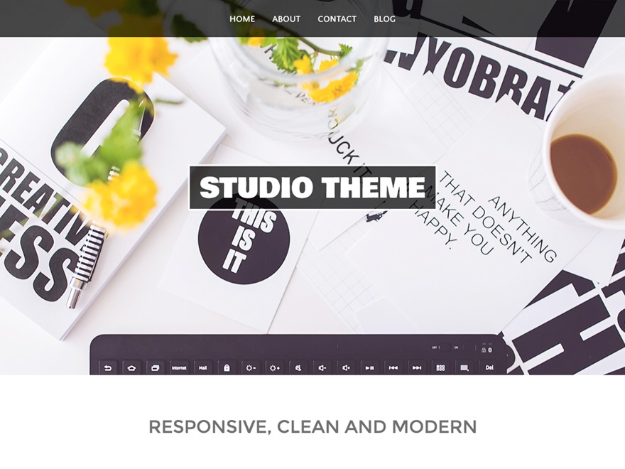 WordPress theme Lucence