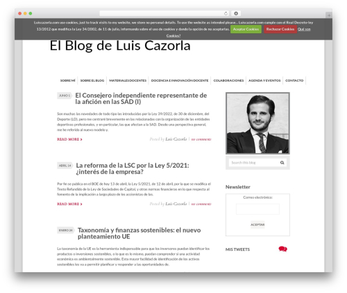 Cookiecuttr WordPress plugin - luiscazorla.com