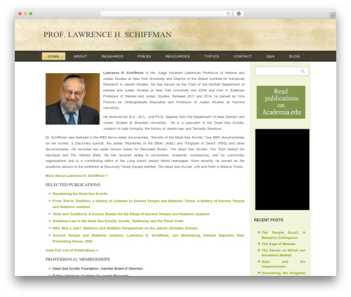 WordPress theme theme2 - lawrenceschiffman.com