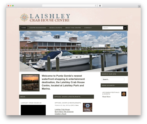 Backstage theme WordPress - laishleycentre.com