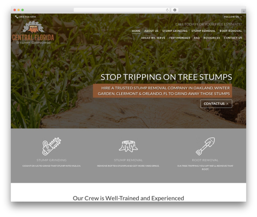 Beacon Theme WordPress theme - centralflstump.com